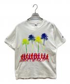 NIKE×stussyナイキ×ステューシー）の古着「プリントTシャツ」｜ホワイト
