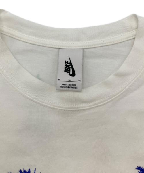 NIKE（ナイキ）NIKE (ナイキ) stussy (ステューシー) プリントTシャツ ホワイト サイズ:XLの古着・服飾アイテム