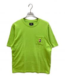 stussy（ステューシー）の古着「ポケットTシャツ」｜グリーン