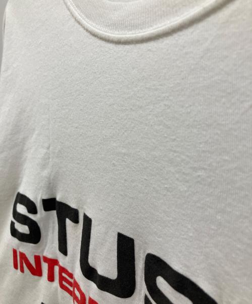 stussy（ステューシー）stussy (ステューシー) プリントTシャツ ホワイト サイズ:XLの古着・服飾アイテム