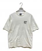 stussyステューシー）の古着「プリントTシャツ」｜ホワイト