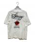 stussy (ステューシー) プリントTシャツ ホワイト サイズ:XL：7000円