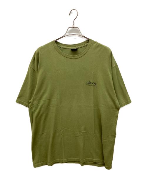 stussy（ステューシー）stussy (ステューシー) Tシャツ オリーブ サイズ:XLの古着・服飾アイテム