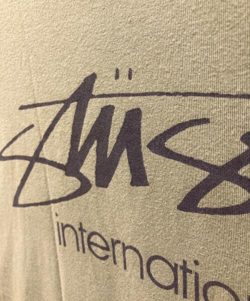 stussy（ステューシー）stussy (ステューシー) Tシャツ オリーブ サイズ:XLの古着・服飾アイテム