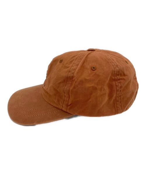 stussy（ステューシー）stussy (ステューシー) キャップ　ワンポイントキャップ ブラウンの古着・服飾アイテム
