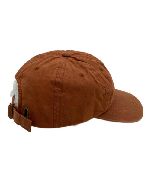 stussy（ステューシー）stussy (ステューシー) キャップ　ワンポイントキャップ ブラウンの古着・服飾アイテム