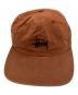 stussy (ステューシー) キャップ　ワンポイントキャップ ブラウン：5000円
