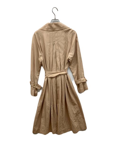 ANAYI（アナイ）ANAYI (アナイ) メンツイル ワッシャー ドレス トレンチコート ピンク サイズ:36の古着・服飾アイテム