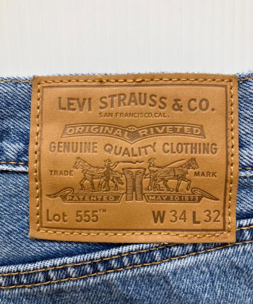 LEVI'S PReMIUM（リーバイス プレミアム）LEVI'S PReMIUM (リーバイス プレミアム) 555リラックスストレート ジーンズ　デニムパンツ インディゴ サイズ:86㎝（W34）の古着・服飾アイテム