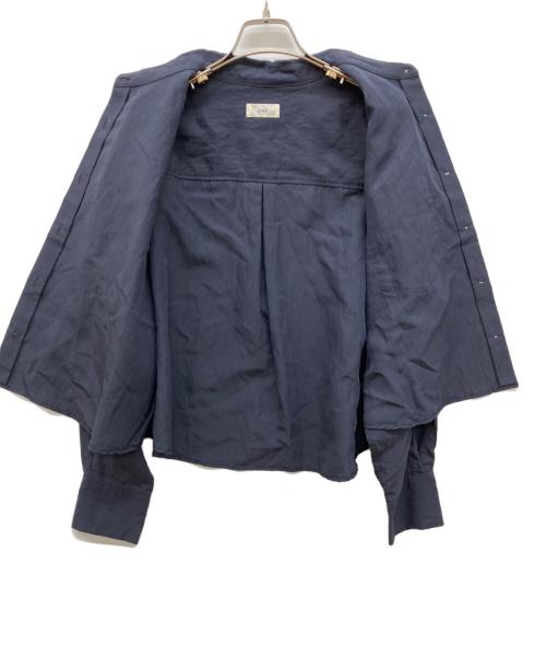 IENA（イエナ）IENA (イエナ) フィブリルポプリンショートシャツ ネイビー サイズ:Freeの古着・服飾アイテム