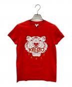 KENZOケンゾー）の古着「クルーネックTシャツ」｜レッド