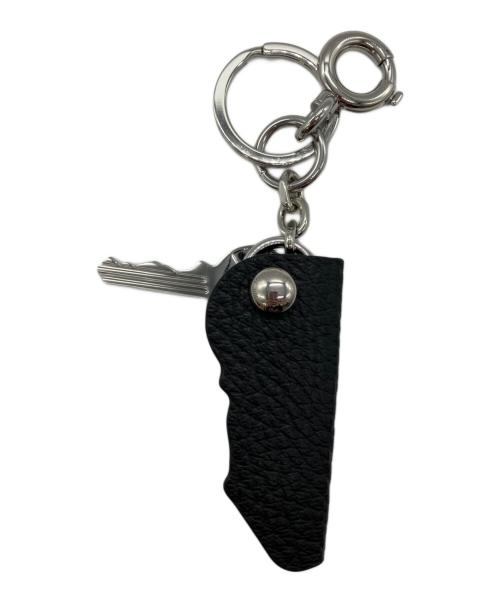 Maison Margiela（メゾンマルジェラ）Maison Margiela (メゾンマルジェラ) キーリング　KEY HOLDER SA2UA0008 ブラックの古着・服飾アイテム