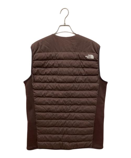 THE NORTH FACE（ザ ノース フェイス）THE NORTH FACE (ザ ノース フェイス) Red Run Vest　 中綿ベスト レッドランベスト ブラウン サイズ:Ｌの古着・服飾アイテム