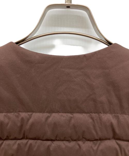 THE NORTH FACE（ザ ノース フェイス）THE NORTH FACE (ザ ノース フェイス) Red Run Vest　 中綿ベスト レッドランベスト ブラウン サイズ:Ｌの古着・服飾アイテム