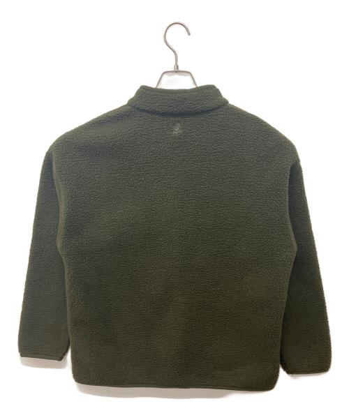 GRAMICCI（グラミチ）GRAMICCI (グラミチ) Boa Fleece Pullover Shirt グリーン サイズ:Ｓの古着・服飾アイテム