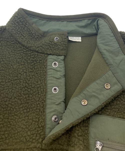 GRAMICCI（グラミチ）GRAMICCI (グラミチ) Boa Fleece Pullover Shirt グリーン サイズ:Ｓの古着・服飾アイテム