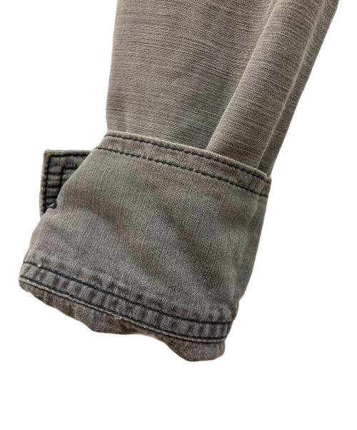 REMI RELIEF（レミレリーフ）REMI RELIEF (レミレリーフ) アーミーシャツ 星スタッズ ブラウン サイズ:Ｌの古着・服飾アイテム