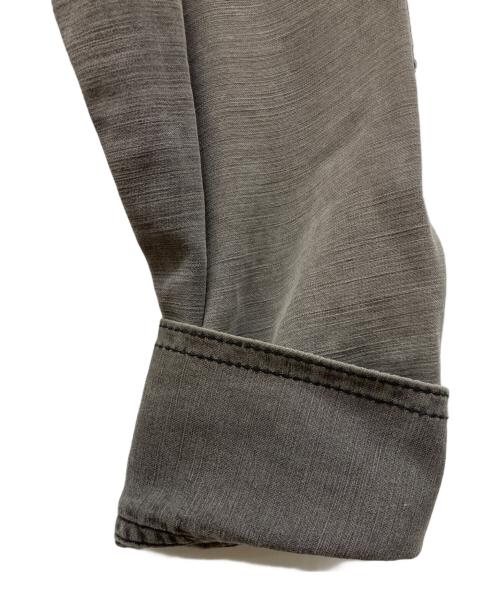 REMI RELIEF（レミレリーフ）REMI RELIEF (レミレリーフ) アーミーシャツ 星スタッズ ブラウン サイズ:Ｌの古着・服飾アイテム