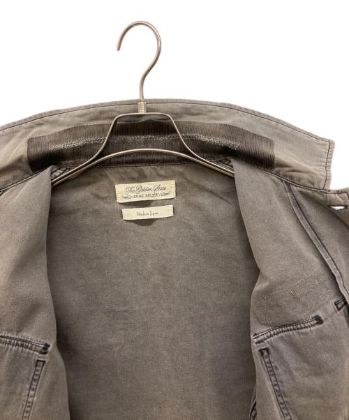 REMI RELIEF（レミレリーフ）REMI RELIEF (レミレリーフ) アーミーシャツ 星スタッズ ブラウン サイズ:Ｌの古着・服飾アイテム