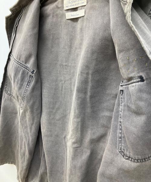 REMI RELIEF（レミレリーフ）REMI RELIEF (レミレリーフ) アーミーシャツ 星スタッズ ブラウン サイズ:Ｌの古着・服飾アイテム