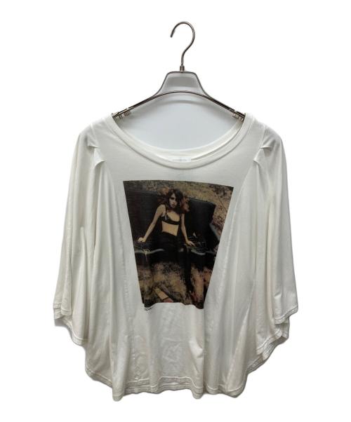 hysterics（ヒステリックス）hysterics (ヒステリックス) プリントTシャツ ホワイト サイズ:FREEの古着・服飾アイテム