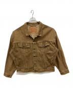 LEVI'Sリーバイス）の古着「70598 4826 90’s 先染めデニムジャケット　トラッカージャケット　92年製」｜ブラウン