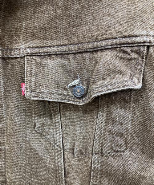 LEVI'S（リーバイス）LEVI'S (リーバイス) 70598 4826 90’s 先染めデニムジャケット　トラッカージャケット　92年製 ブラウン サイズ:XLの古着・服飾アイテム