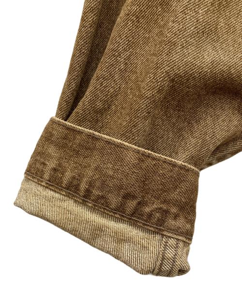 LEVI'S（リーバイス）LEVI'S (リーバイス) 70598 4826 90’s 先染めデニムジャケット　トラッカージャケット　92年製 ブラウン サイズ:XLの古着・服飾アイテム