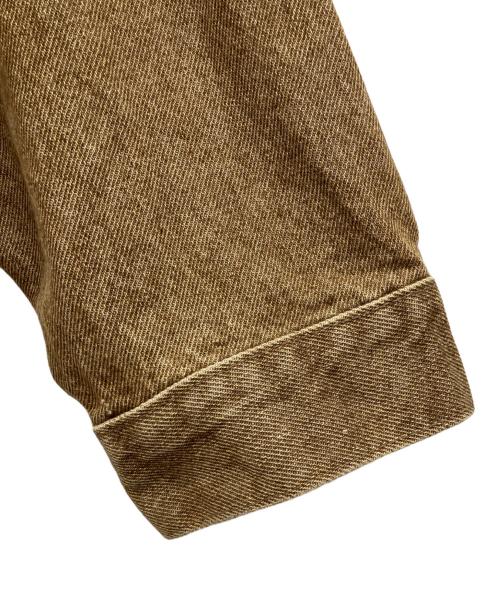 LEVI'S（リーバイス）LEVI'S (リーバイス) 70598 4826 90’s 先染めデニムジャケット　トラッカージャケット　92年製 ブラウン サイズ:XLの古着・服飾アイテム