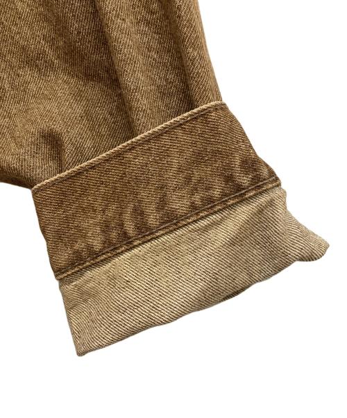 LEVI'S（リーバイス）LEVI'S (リーバイス) 70598 4826 90’s 先染めデニムジャケット　トラッカージャケット　92年製 ブラウン サイズ:XLの古着・服飾アイテム