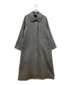 mizuiro-indミズイロインド）の古着「スタンドカラーコート」｜グレー
