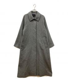 mizuiro-ind（ミズイロインド）の古着「スタンドカラーコート」｜グレー