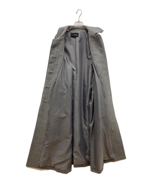 mizuiro-ind（ミズイロインド）mizuiro-ind (ミズイロインド) スタンドカラーコート グレー サイズ:Freeの古着・服飾アイテム