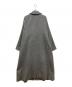 mizuiro-ind (ミズイロインド) スタンドカラーコート グレー サイズ:Free：12000円
