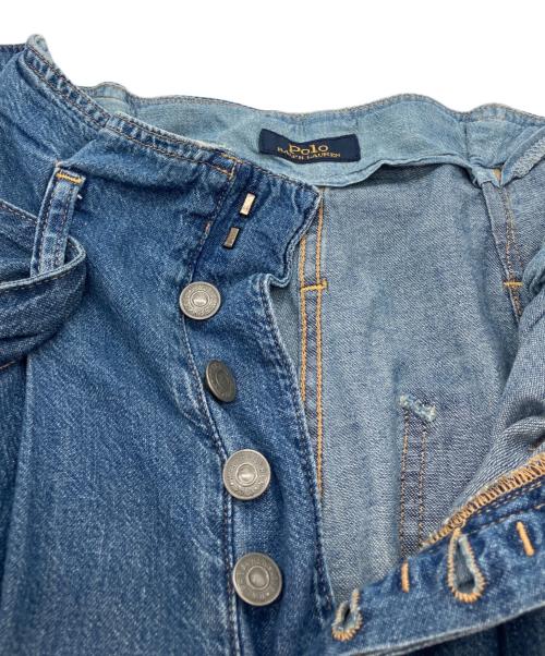 POLO RALPH LAUREN（ポロ・ラルフローレン）POLO RALPH LAUREN (ポロ・ラルフローレン) デニムパンツ インディゴ サイズ:25Rの古着・服飾アイテム