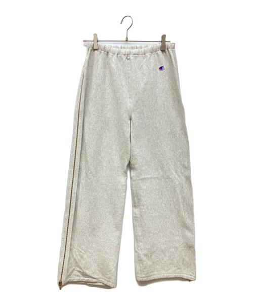 Champion REVERSE WEAVE（チャンピオン リバース ウィーブ）Champion REVERSE WEAVE (チャンピオン リバース ウィーブ) 別注スウェットパンツ グレー サイズ:M 未使用品の古着・服飾アイテム