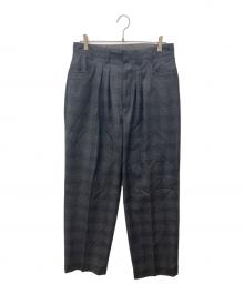 FARAH（ファーラー）の古着「ウールワイドパンツ」｜グレー