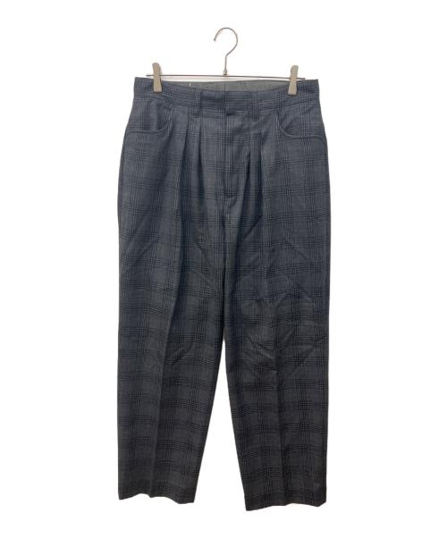 FARAH（ファーラー）FARAH (ファーラー) ウールワイドパンツ グレー サイズ:81cm (W32)の古着・服飾アイテム