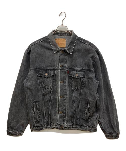 LEVI'S（リーバイス）LEVI'S (リーバイス) デニムジャケット ブラック サイズ:下記参照の古着・服飾アイテム