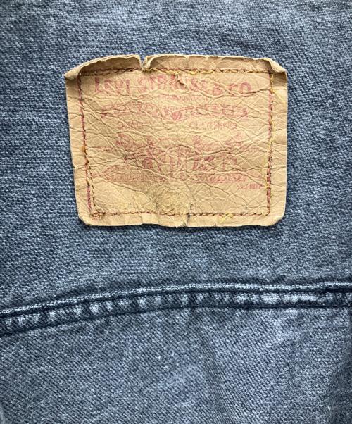 LEVI'S（リーバイス）LEVI'S (リーバイス) デニムジャケット ブラック サイズ:下記参照の古着・服飾アイテム