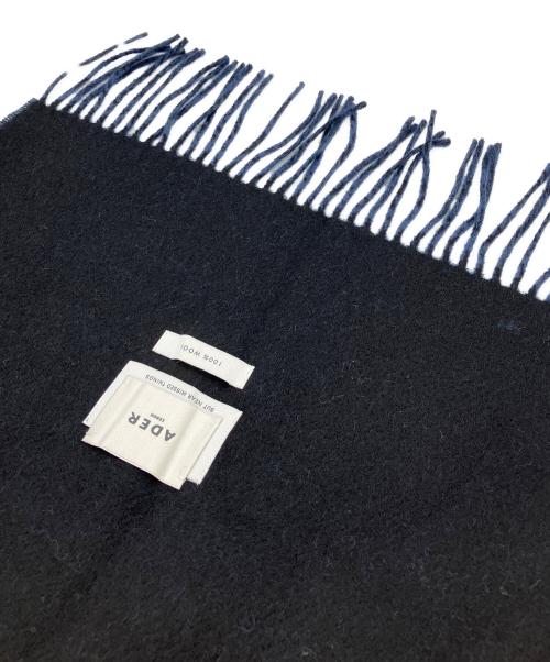 ADER error（アーダーエラー）ADER error (アーダーエラー) マフラー ネイビーの古着・服飾アイテム