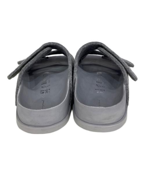 BIRKENSTOCK（ビルケンシュトック）BIRKENSTOCK (ビルケンシュトック) フォージャー プレミアム フランネル サンダル グレー サイズ:26.5の古着・服飾アイテム