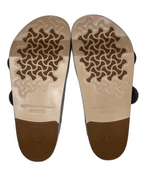 BIRKENSTOCK（ビルケンシュトック）BIRKENSTOCK (ビルケンシュトック) フォージャー プレミアム フランネル サンダル グレー サイズ:26.5の古着・服飾アイテム