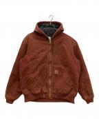 CarHarttカーハート）の古着「アクティブジャケット　ブルゾン」｜レッド