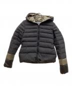 DUVETICAデュベティカ）の古着「FIMBRETHILダウンジャケット　 フィンブレシル ウール ダウンジャケット」｜グレー