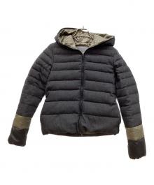 DUVETICA（デュベティカ）の古着「FIMBRETHILダウンジャケット　 フィンブレシル ウール ダウンジャケット 」｜グレー