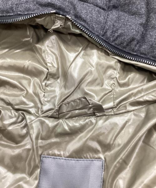 DUVETICA（デュベティカ）DUVETICA (デュベティカ) FIMBRETHILダウンジャケット　 フィンブレシル ウール ダウンジャケット  グレー サイズ:40の古着・服飾アイテム