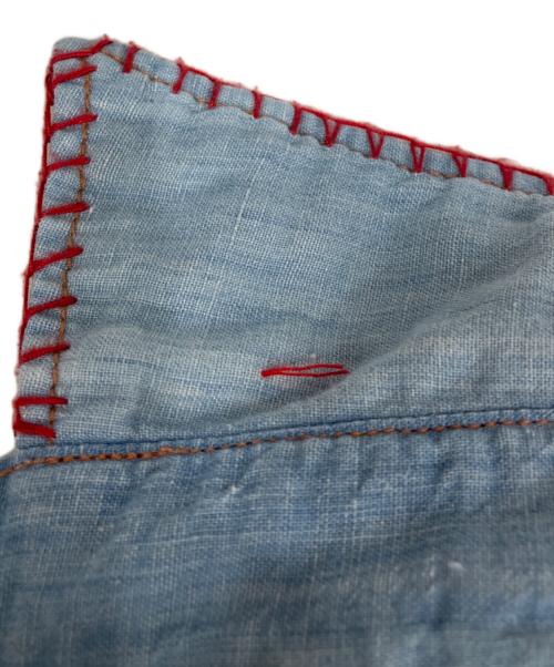 Hysteric Glamour（ヒステリックグラマー）Hysteric Glamour (ヒステリックグラマー) シャンブレーシャツ　刺繍シャツ インディゴ サイズ:Ｍの古着・服飾アイテム