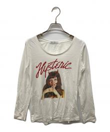 Hysteric Glamour（ヒステリックグラマー）の古着「プリントカットソー」｜ホワイト
