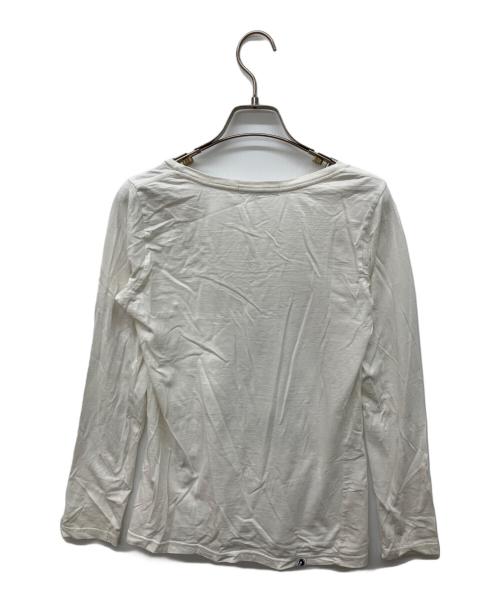 Hysteric Glamour（ヒステリックグラマー）Hysteric Glamour (ヒステリックグラマー) プリントカットソー ホワイト サイズ:FREEの古着・服飾アイテム